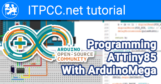 Programming ATTiny85 with Arduino Mega